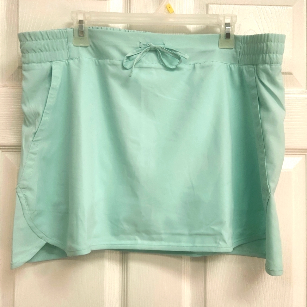 Columbia Teal Golf Athletic Skirt